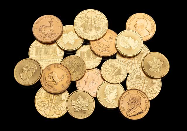 Gold Coins, Krugerrand, Maple Leaf, Philharmonic, Eagle, Gold